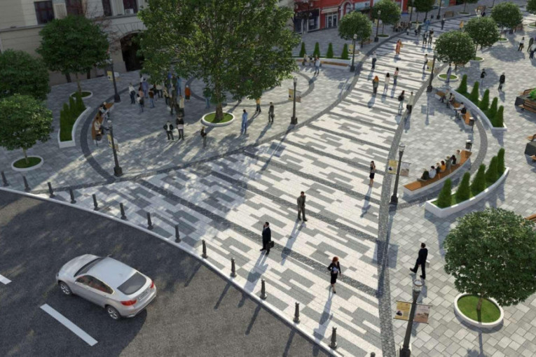 Čačak dobija svoju Knez Mihailovu: Centralna ulica postaje pešačka zona, ovako će izgledati šetalište! (FOTO)