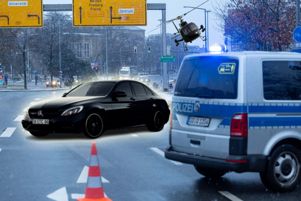 Filmska potera u Nemačkoj: Preko 40 vozila i helikopter jurili "mečku", vozač uspeo da pobegne!