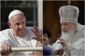 Papa Franja pozvao ruskog patrijarha Kirila da se sastanu na moskovskom aerodromu