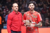 Kakvo priznanje za Vildozu i to iz ruku legende kluba! Argentinac je MVP, nagradu dobio kao motivaciju za Partizan! (VIDEO)