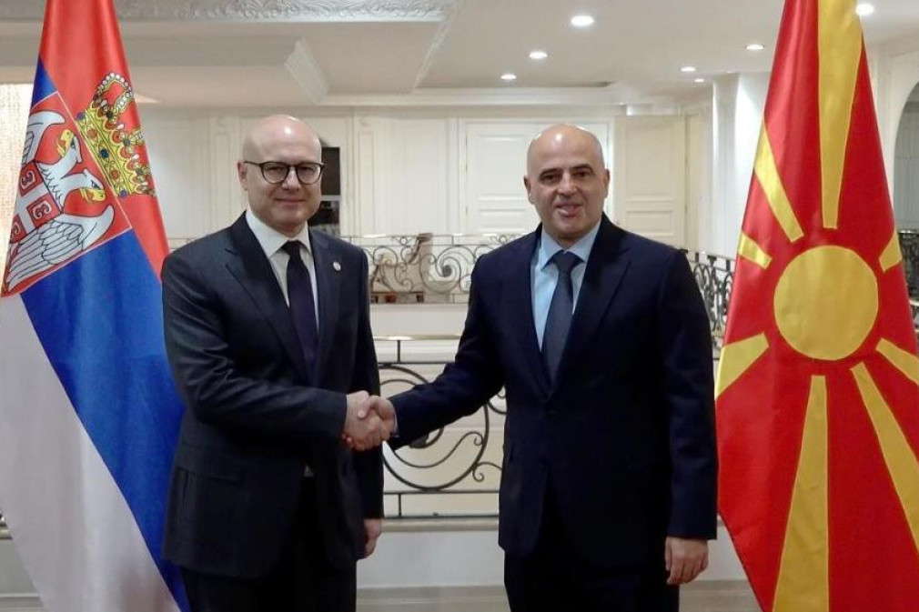 Ministar Vučević se sastao sa premijerom Severne Makedonije Kovačevskim: Odnosi dve države tradicionalno dobri (FOTO)