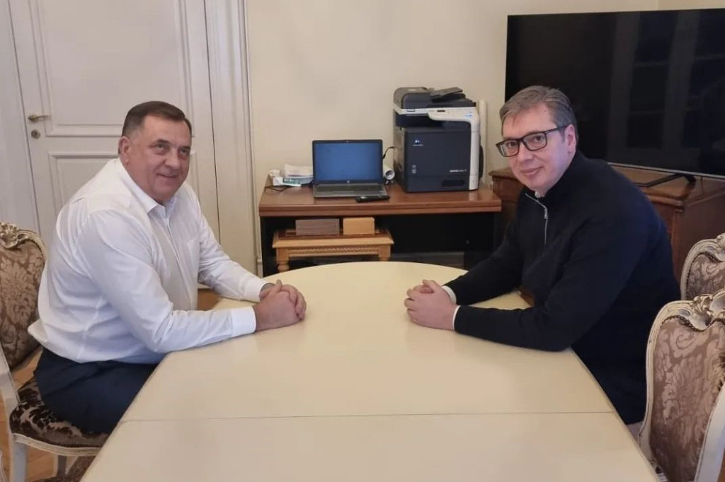 Vučić se sastao sa Dodikom, najavio pomoć Srbije za siromašne opštine u Republici Srpskoj