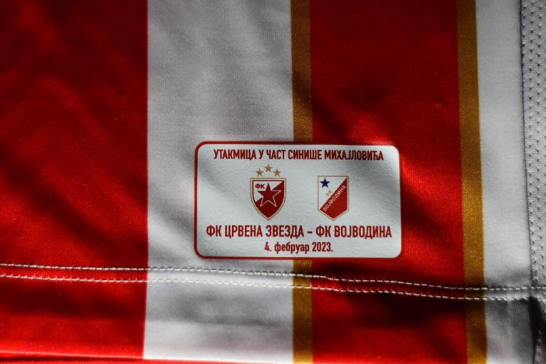 Prikupljeno 18.872 dolara! Kraj aukcije dresova sa utakmice Crvena zvezda - Vojvodina odigrane u čast Siniši Mihajloviću!