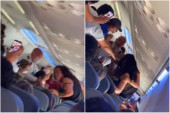 Masovna tuča u avionu: Posvađali se oko sedišta, pa počeli da pljušte šamari (VIDEO)