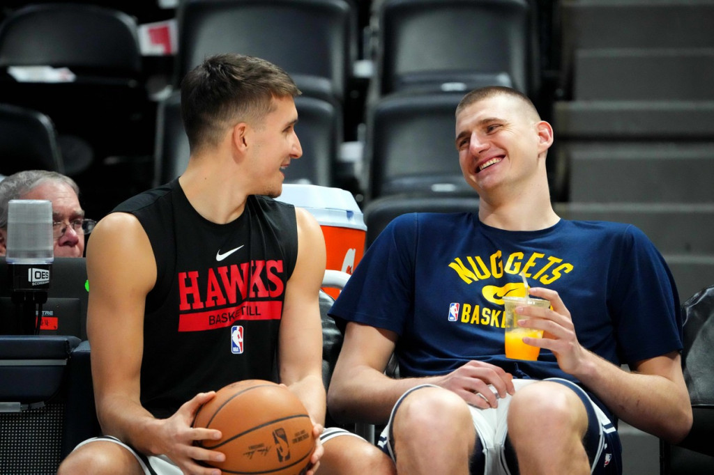 Nba utakmica u Beogradu, Nikola Jokić, Bogdanović