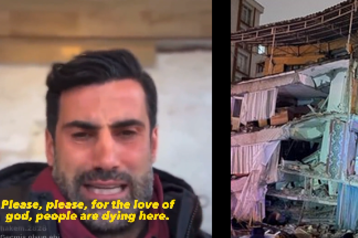 Ljudi umiru ovde! Bivši reprezentativac Turske u suzama zavapio za pomoć (VIDEO)