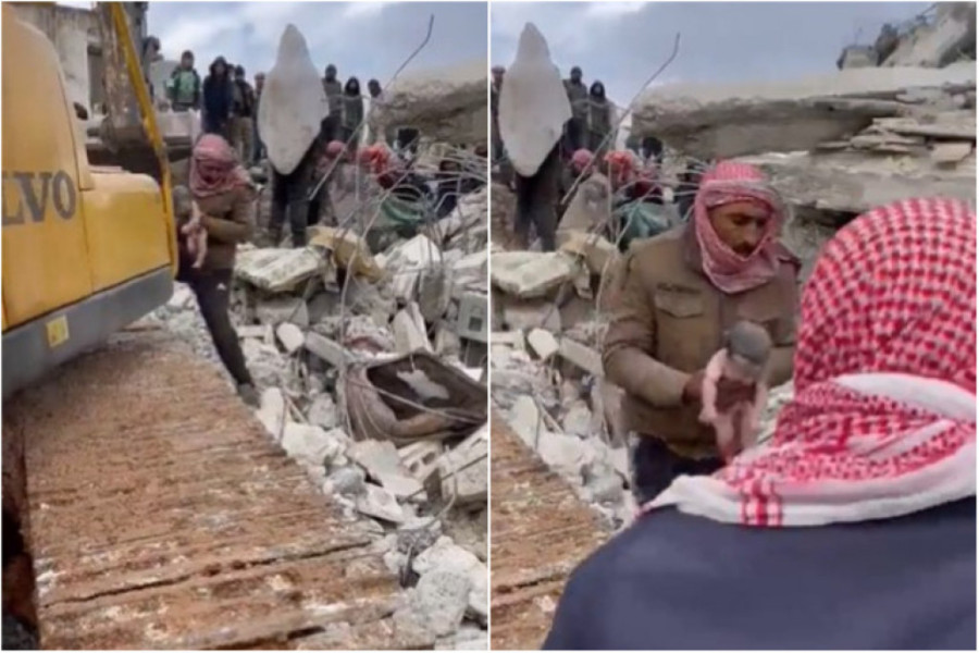 Prve reči "bebe čuda" rasplakale sve: Rođena je ispod ruševina u Siriji, a sada je proslavila rođendan