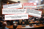 Svetski mediji pišu o srpskom poslaniku koji je podneo ostavku zbog gledanja porno-filma u Skupštini (FOTO)