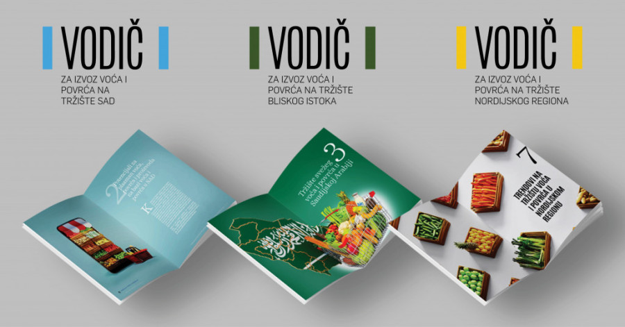 Objavljeni vodiči za izvoz voća i povrća na tržišta SAD, Bliskog istoka i nordijskog regiona
