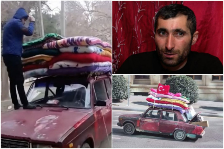 Natrpao stari auto stvarima i krenuo u Tursku da pomogne: Svi su tek zanemeli kad su čuli kako živi ovaj čovek (VIDEO)
