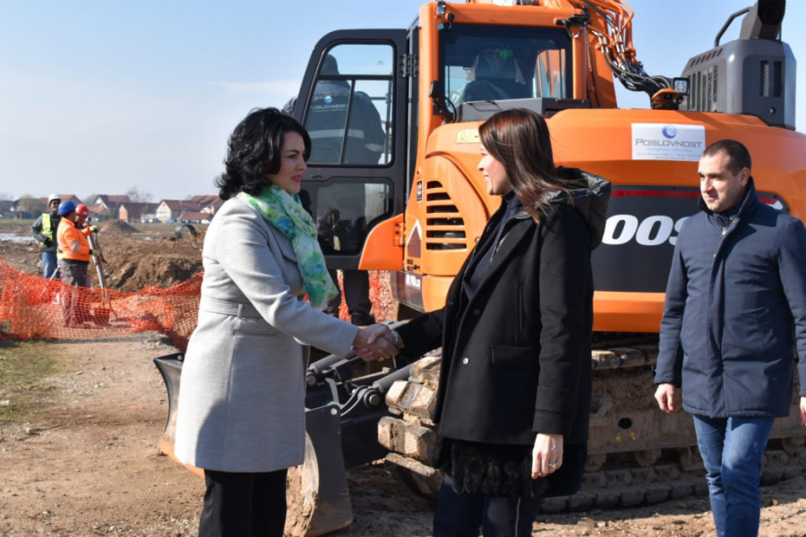 Ministarka Vujović: Izgradnja kanalizacione mreže u Nišu jedna od najvećih investicija u oblasti zaštite životne sredine