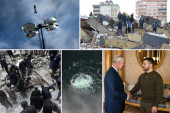 Sedmica u svetu: Zemljotres u Turskoj i Siriji, izduvani balon, eksplozije na nebu i Zelenski na turneji