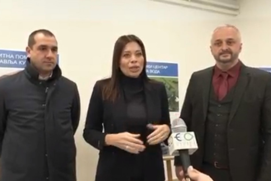 Ministarka Vujović u Lebanu obišla Dom kulture sa novom kotlarnicom (VIDEO)