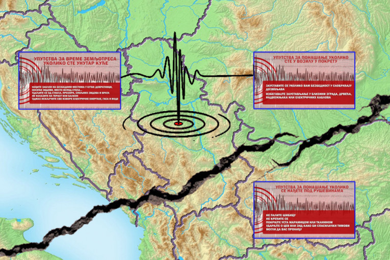 Šta raditi u slučaju zemljotresa - ako ste kod kuće, u vozilu ili napolju? MUP Srbije izdao detaljno uputstvo za slučaj potresa  (FOTO)