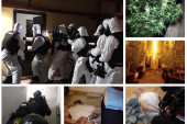 Šok otkriće u Obrenovcu: Policija otkrila laboratoriju droge! Pronađeno oružje i eksploziv (FOTO/VIDEO)