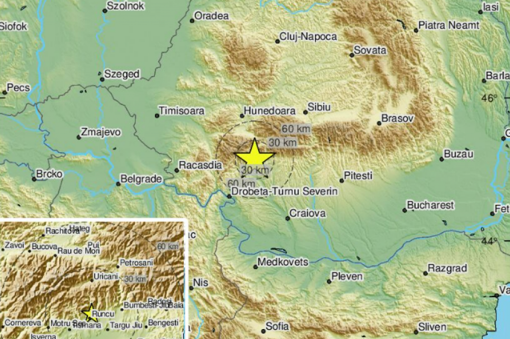 Još jedan zemljotres u Rumuniji: Tlo ne prestaje da podrhtava!