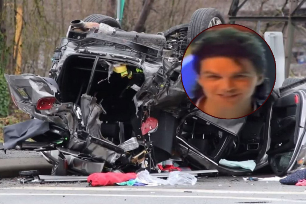 Fotografije stravične nesreće u kojoj je poginuo Mladen Vidović: Automobil kojim je upravljao je potpuno smrskan