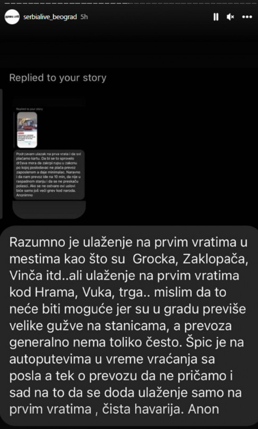 Nema više švercovanja u gradskom prevozu! Šta kažu Beograđani na ovu odluku: "Ideja ulaska putnika na prva vrata je dobra, ali..." (FOTO)