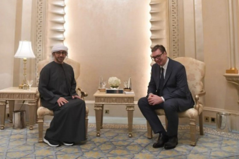 Vučić: Ponosni na prijateljstvo sa UAE - jednim od glavnih faktora mira (FOTO)