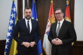 Vučić se sastao sa ministrom spoljnih poslova Bosne i Hercegovine: "Izrazio sam nadu da ćemo u budućnosti dobro sarađivati"