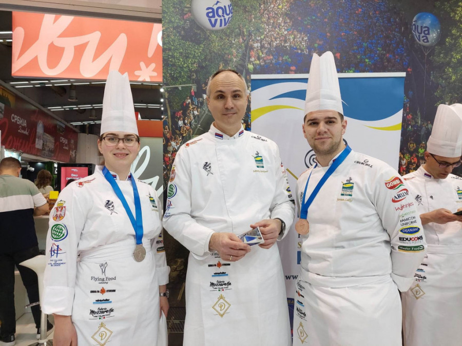 Srpski kuvari osvojili četiri medalje u Riminiju: Bronza za sarmice od kelja sa suvim šljivama i orasima
