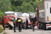 Saobraćajna nesreća kod Prijepolja, automobil se zakucao u šleper!