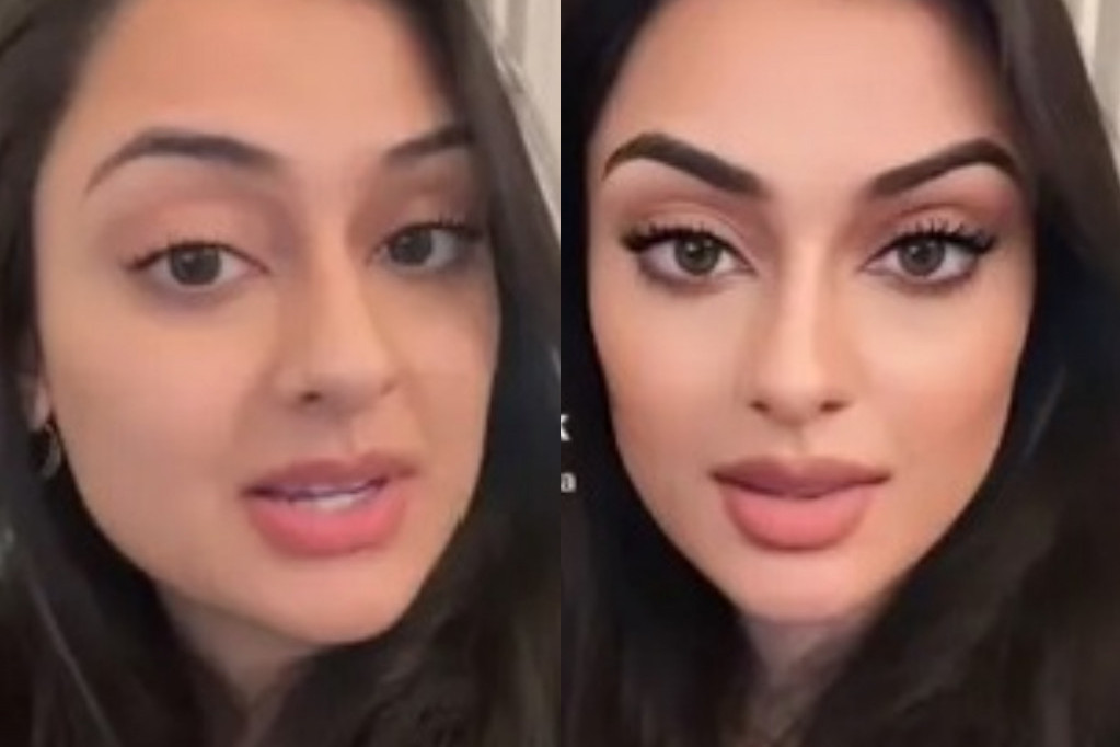 Filter za lice „bold glamour“ korisnici TikToka smatraju najboljim: Zašto su onda devojke preplašene i same sebi sad još ružnije? (VIDEO)