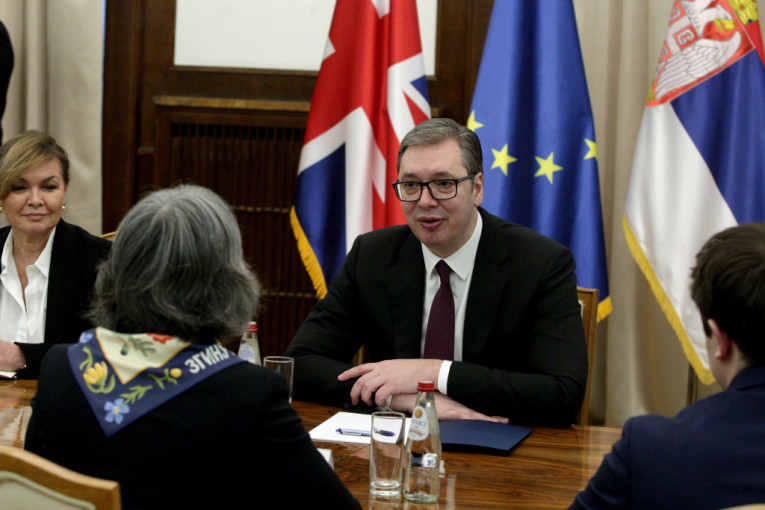 Predsednik razgovarao sa ambasadorkom Ujedinjenog Kraljevstva: "Postoji značajan prostor za povećanje britanskih investicija u Srbiji"