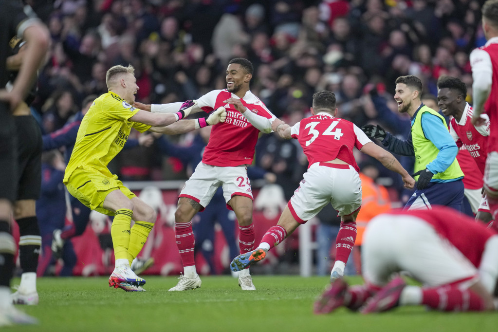 Emirejts u transu: Arsenal golčinom Nelsona stiže do tri boda u 96. minutu! (VIDEO)