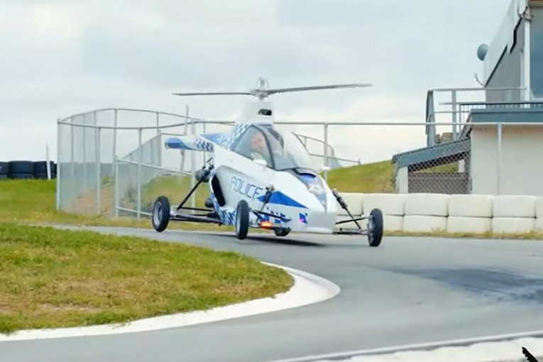 Bežanje više nije opcija: Ovako izgleda prvi leteći policijski auto (VIDEO)