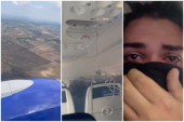 Ptice udarile u motor aviona, nastao haos: Putnici sedeli u dimu, morali hitno da slete (VIDEO)