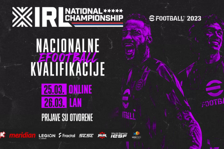 Promenjen format nacionalnih eFootball kvalifikacija, prva faza će se igrati onlajn!