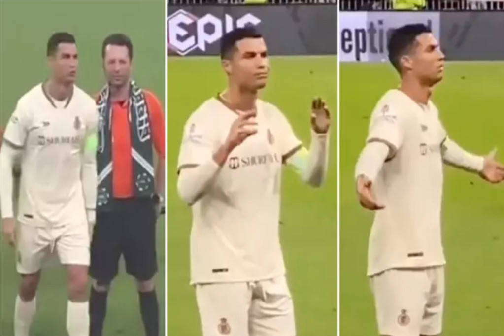 Ronaldo pobesneo kad je čuo skandiranje Mesiju! Provocirao ga i rivalski klub, Kristijano je baš nisko pao (VIDEO)