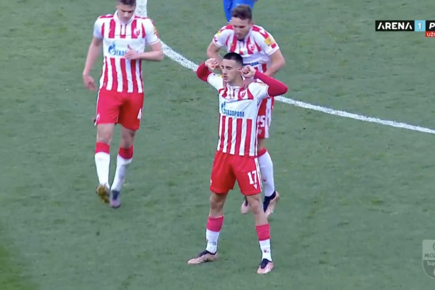 Rakonjac dao prvi gol u Zvezdinom dresu! Kako ga je samo Kanga pogodio u trepavicu! (VIDEO)