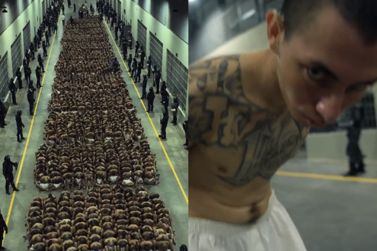Puni se zatvor iz kog je „nemoguće pobeći": Salvador zatvorio još 2.000 članova bandi, objavljen snimak kao iz akcionih filmova (VIDEO)