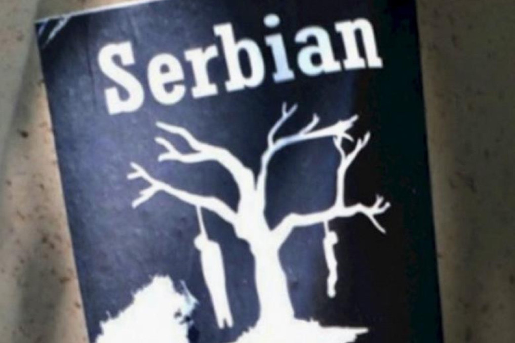 Stravičan plakat u Vinkovcima: "Srpsko porodično stablo" na engleskom jeziku sa obešenim ljudima! (FOTO)