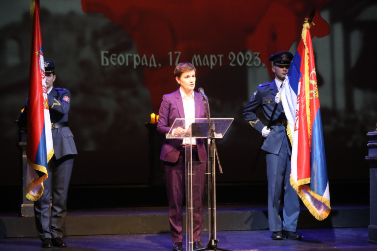 Brnabić predvodila državnu ceremoniju obeležavanja Dana sećanja na pogrom