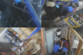 Dramatični snimak krvave borbe: Braća se potukla sa radnicima u ribarnici, zaposleni izvadio nož i izbo ih! (VIDEO)