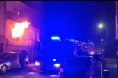 Požar progutao stan u Nišu! Objavljen i snimak - vatra kulja sa prvog sprata! Troje se nagutalo dima