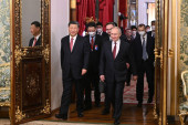 Putin dočekao Sija u Kremlju: Otkriveni detalji razgovora ruskog i kineskog predsednika (VIDEO)