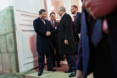 "Čuvaj se, dragi prijatelju“: Završena poseta Si Đinpinga, Putin ga ispratio do automobila (FOTO)