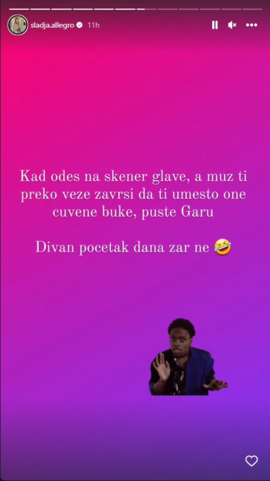 Slađa Alegro završila na skeneru glave: Nesvakidašnja situacija je sačekala u bolnici!