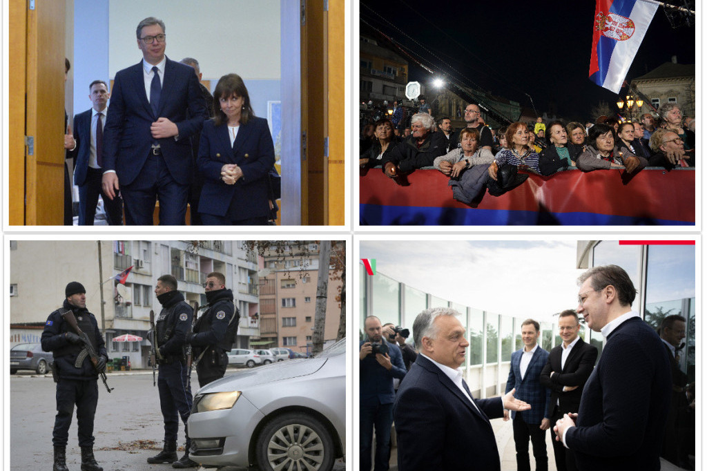 Nedelja usred srede: Nastavlja se teror nad Srbima na KiM, obeležena godišnjica NATO bombardovanja, Vučić sa evropskim zvaničnicima