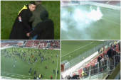 Bacili suzavac na tribine, navijači i igrači se gušili, padali i u nesvest! Fudbal u drugom planu! (VIDEO)
