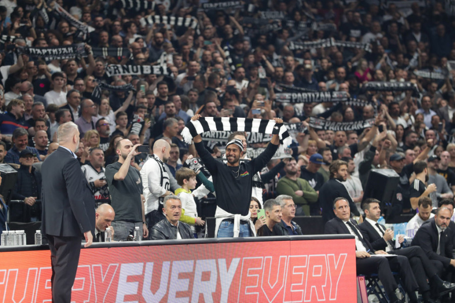 Moćni Partizan bacio Kralja na kolena! Vulkan crno-bele Arene progutao veliki Real! (FOTO/VIDEO)