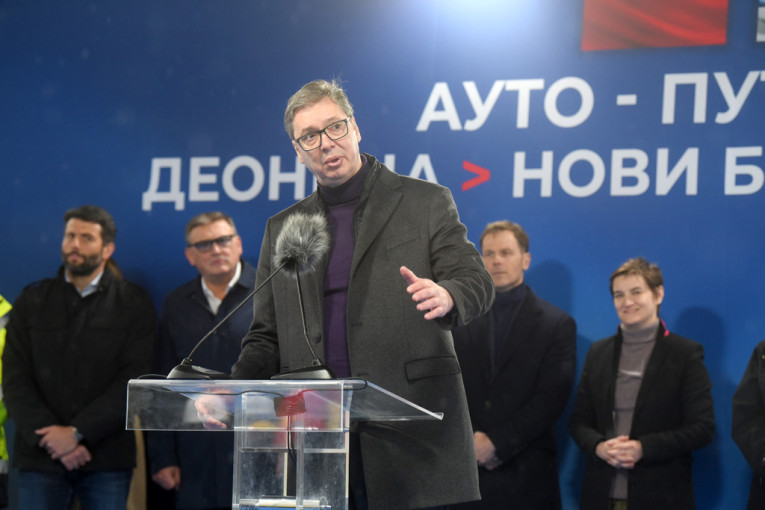 Predsednik Vučić na otvaranju deonice Novi Beograd - Surčin: Ovaj put je žila kucavica za prestonicu, večeras u 21 sat se pušta u saobraćaj