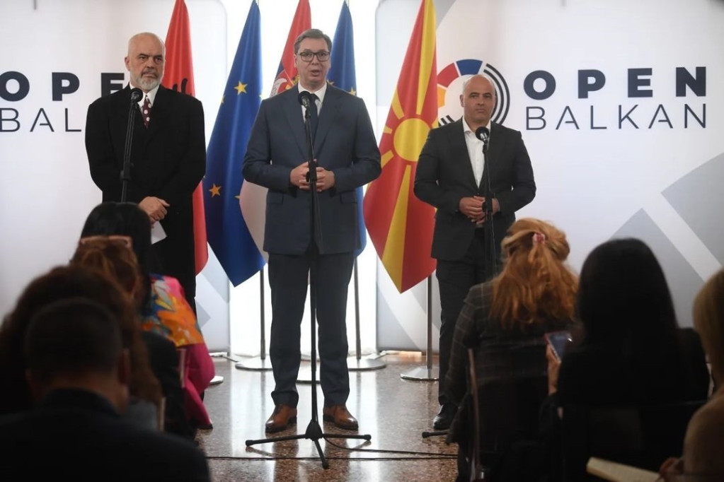 Otvorićemo na jedan dan granice da ljudi i roba slobodno teku: Vučić sumirao sastanak sa Ramom i Kovačevskim