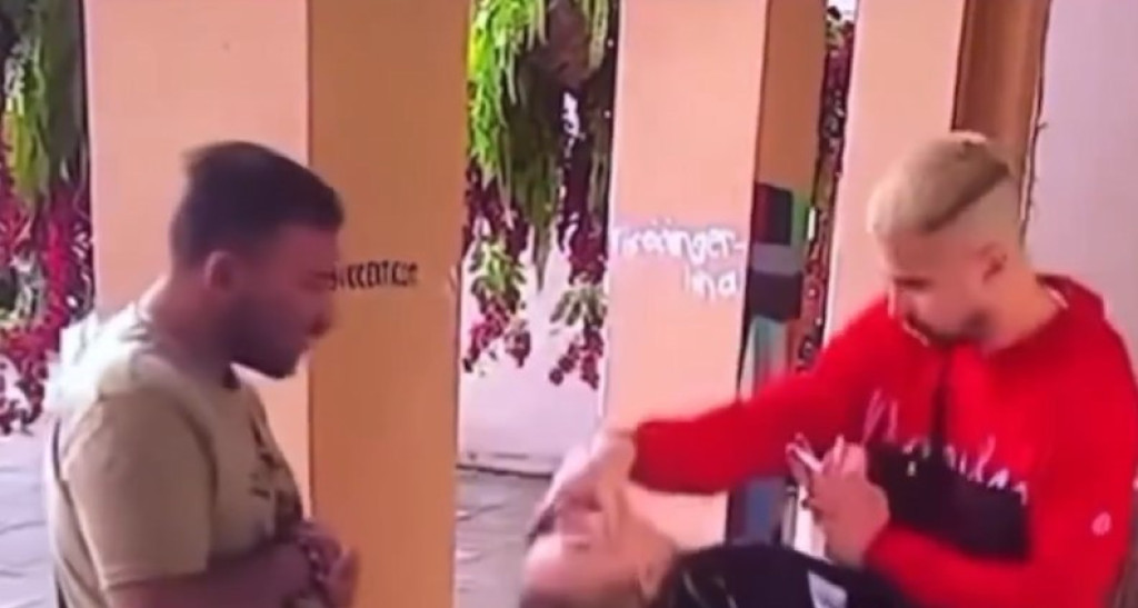 Fanovi traže diskvalifikaciju Bilala i Pece iz „Zadruge": Jedan uhvatio Valentinu za lice, drugi je šutira - snimak šokirao sve! (VIDEO)