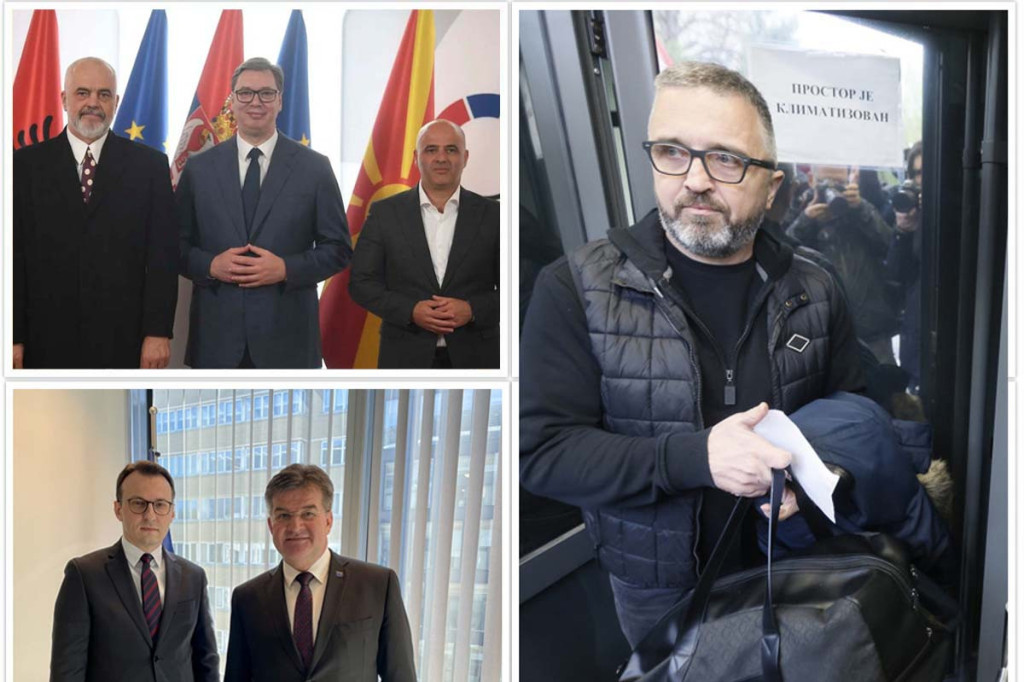 Nedelja usred srede: Vučićević u zatvoru zbog "uvrede", predsednik Vučić o planovima Otvorenog Balkana, dijalog u Briselu