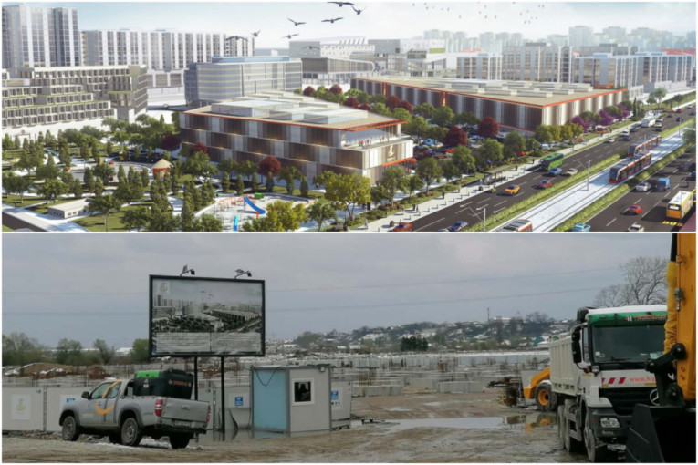 Na Novom Beogradu otvoreno novo gradilište: Niče kineski tržni centar - imaće 500 lokala i biće duplo veći od starog! (FOTO)